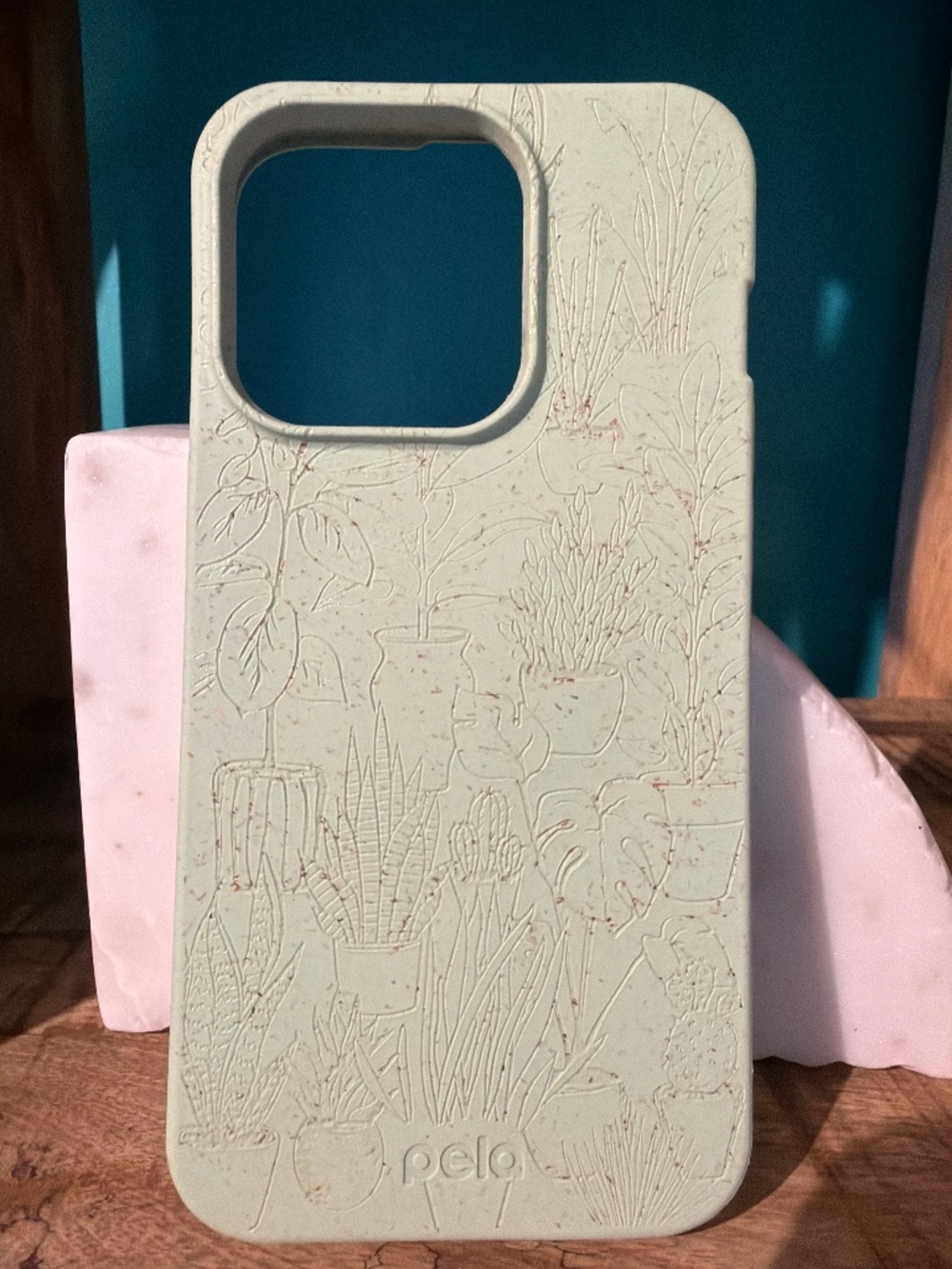Pela Case: Sage Green Oasis for iPhone 14 Pro